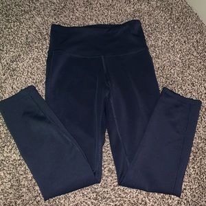 XS navy new balance leggings - lulu dupe!!!